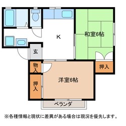 ステラ下恵土の物件間取画像